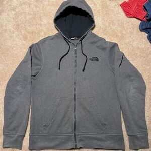 Vintage Thrifted 90s Y2K comfortable  North Face Zip Up Hoodie